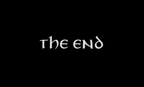 The end